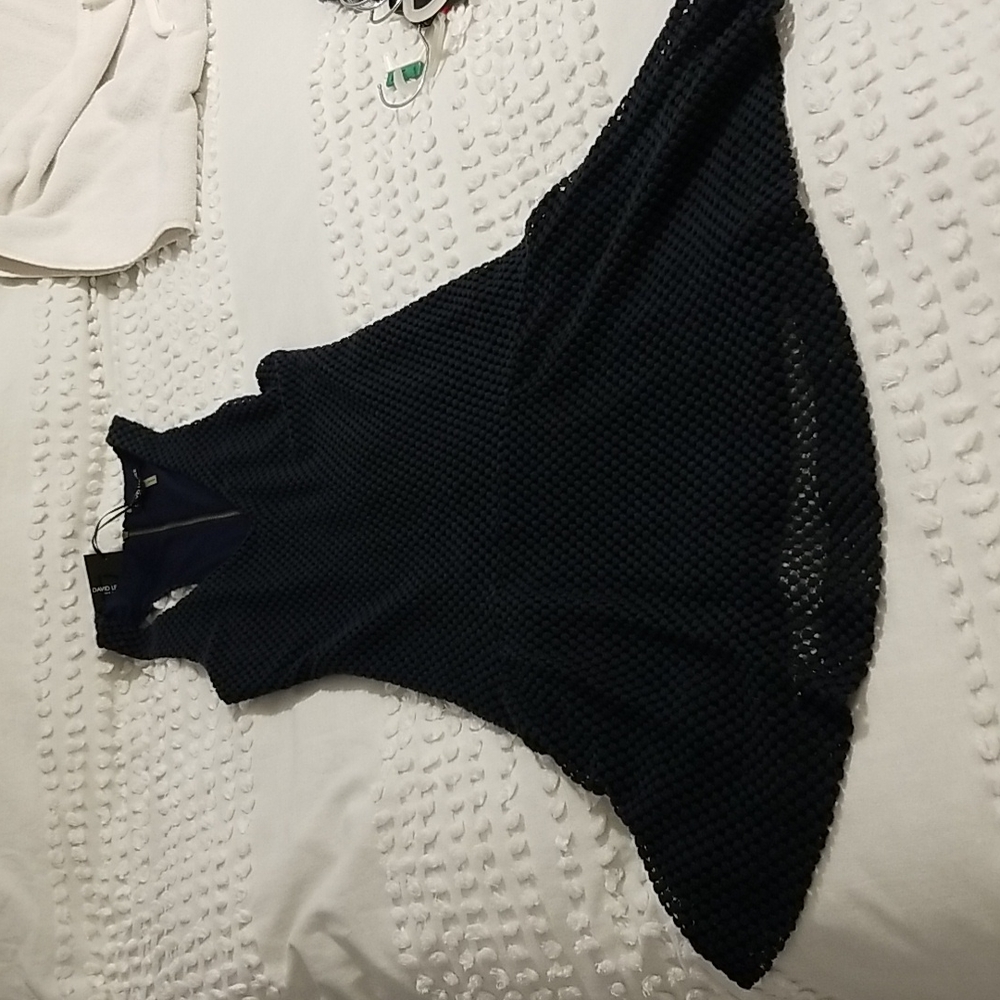 Flounce lace dress sz small stretch